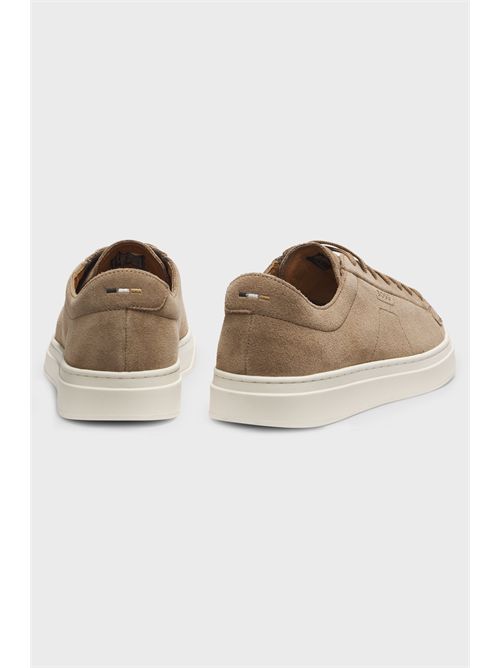 Sneakers in pelle scamosciata con logo goffrato BOSS | KIERAN_TENN260-50563162
